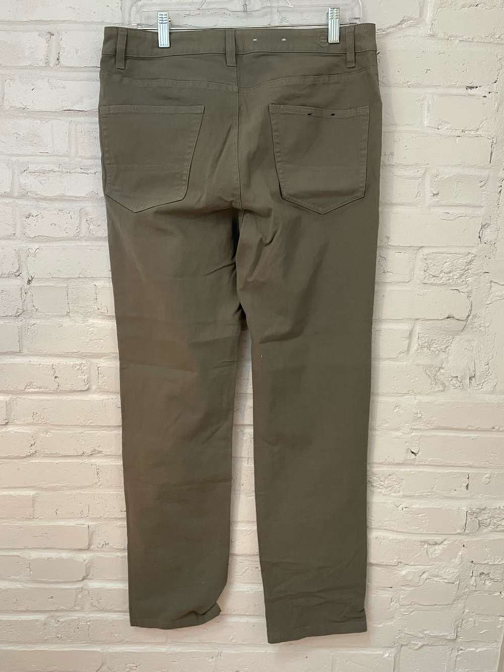 Jetty Olive Green Men's Chinos - Picture 4 of 4